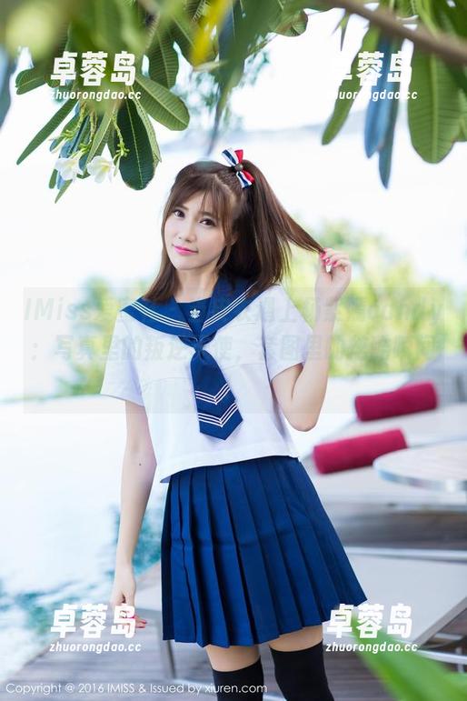 IMiss爱蜜社 - 当皮衣遇上杨紫嫣candy：写真里的叛逆天使，套图里的炫酷瞬间！-卓蓉岛
