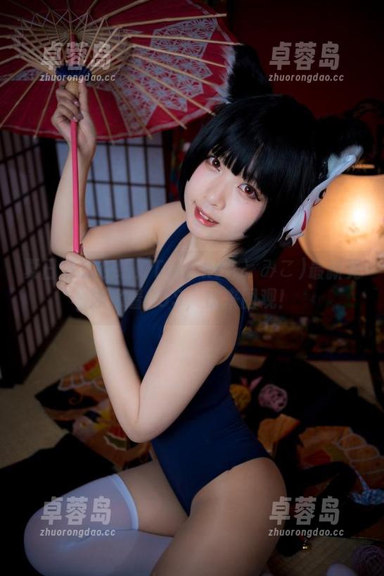 夏日清凉在线！Tomiko(とみこ)最新竞泳水着COS，快来围观！-卓蓉岛