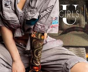 UGirls尤果网 - 谭晓彤的天使写真：轻盈如羽，却调皮得很！