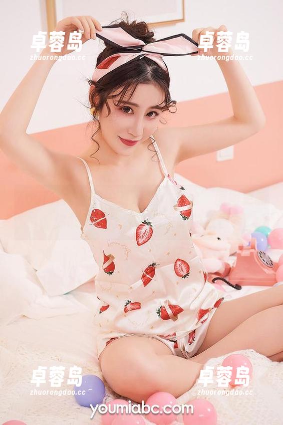 YouMi尤蜜荟 - 夏玲蔓“肉丝”原图更新，你敢不敢让我猜猜里面的故事？-卓蓉岛