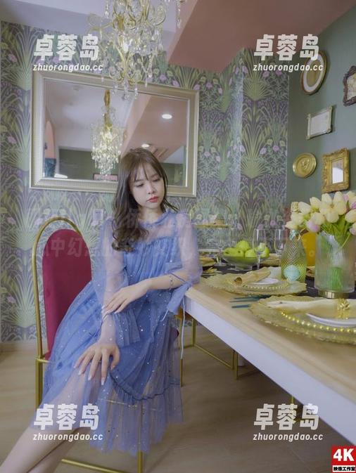 丽柜ligui - 侨侨私房图集：瑜伽姿势和心中幻想的奇妙交织，完全停不下来。-卓蓉岛