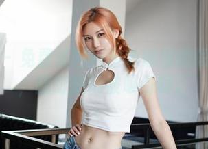 嗲囡囡 - 免费美图捧出沐娜娜的短裙魅力，随时随地被吸引啊。