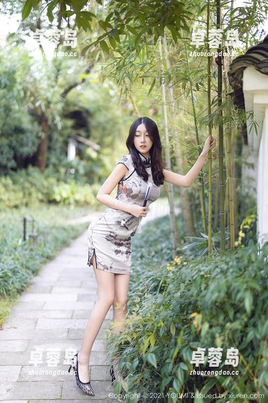 尤蜜荟 - 宋梓诺Bee的豹纹写真：下载之后，注意别被其他豹抓走了！-卓蓉岛