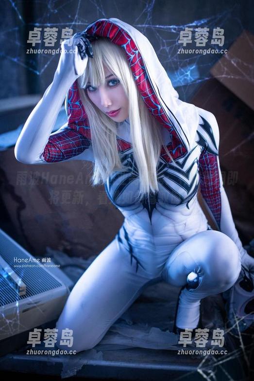 雨波HaneAme职业制服秀：神秘原图即将更新，看她如何驾驭时尚！-卓蓉岛